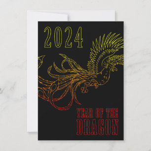 Cartes Pour Fêtes Annuelles année du dragon 