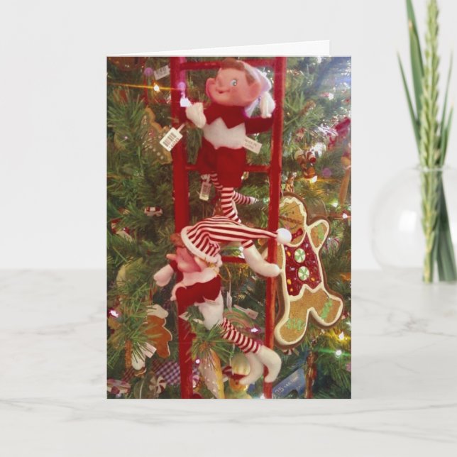 CARTES POUR FÊTES ANNUELLES ANNIVERSAIRE DE CHRISTMAS (Devant)