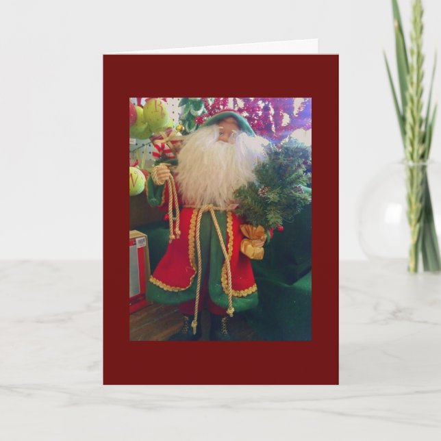 CARTES POUR FÊTES ANNUELLES **ANNIVERSAIRE DE NOËL**-HEURE POUR "VOUS CÉLÉBRER (Devant)