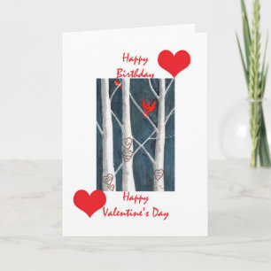 Cartes Pour Fêtes Annuelles Anniversaire de Valentine