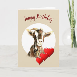 Cartes Pour Fêtes Annuelles Anniversaire drôle à Vieux Chèvre favori, humour