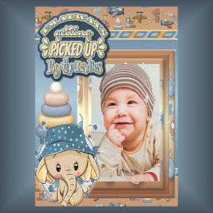 Cartes Pour Fêtes Annuelles Annonce personnalisée pour la naissance de notre n