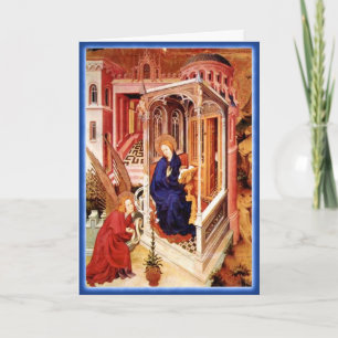 Cartes Pour Fêtes Annuelles Annonciation de Melchior Broederlam Christmas