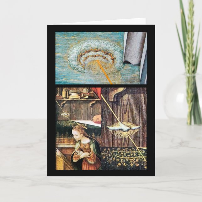 Cartes Pour Fêtes Annuelles Annunciation ,Saint Emidius and an OVNI (Devant)
