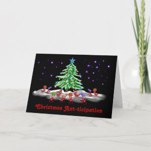 Cartes Pour Fêtes Annuelles Anticipation de Noël