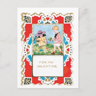 Cartes Pour Fêtes Annuelles Antique Valentine