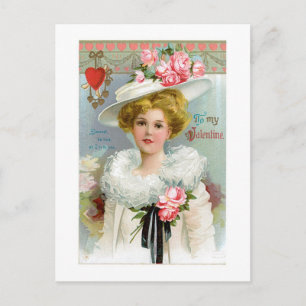 Cartes Pour Fêtes Annuelles Antique Valentine