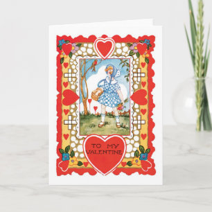 Cartes Pour Fêtes Annuelles Antique Valentine