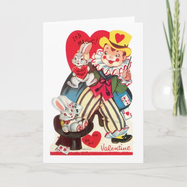 Cartes Pour Fêtes Annuelles Antique Valentine (Devant)