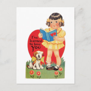 Cartes Pour Fêtes Annuelles Antique Valentine