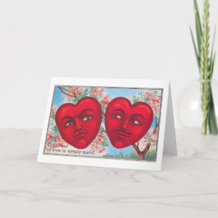 Cartes Pour Fêtes Annuelles Antique Valentine