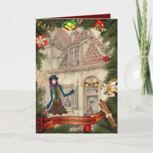 Cartes Pour Fêtes Annuelles Anton Pieck voeux de Noël