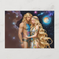 *~* AP58 Imaginaire de couple cosmique Galaxie rom