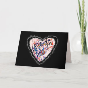 Cartes Pour Fêtes Annuelles Apostate Colorful Free Doodle Dessin Coeur