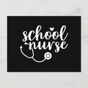 Cartes Pour Fêtes Annuelles Appréciation des infirmières de l'école mignonne