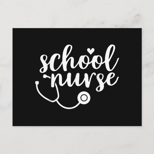 Cartes Pour Fêtes Annuelles Appréciation des infirmières de l'école mignonne (Devant)