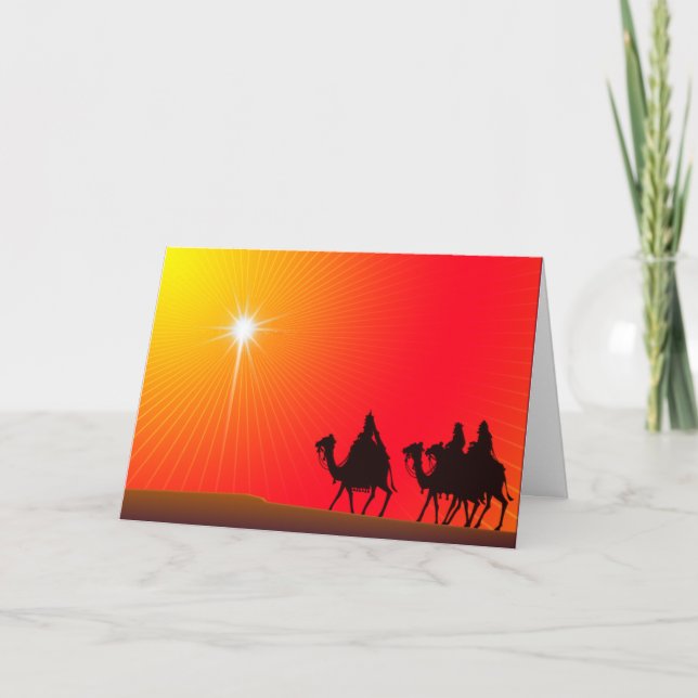 Cartes Pour Fêtes Annuelles Après l'étoile - customisée (Devant)