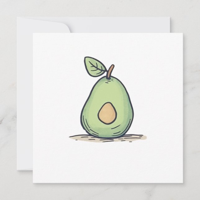 Cartes Pour Fêtes Annuelles Aquarelle Cuire Porte (Devant)
