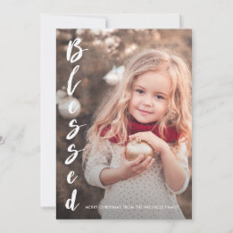 Cartes Pour Fêtes Annuelles Aquarelle douce simple et élégante Noël
