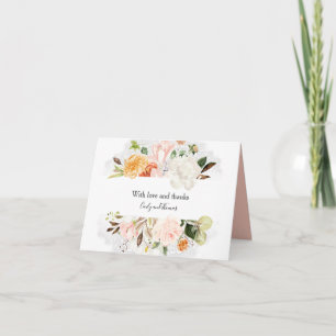 Cartes Pour Fêtes Annuelles Aquarelle Lys Magnolias Pivoines Roses