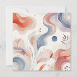 Cartes Pour Fêtes Annuelles Aquarelle Nature 12