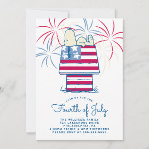 Cartes Pour Fêtes Annuelles Arachides 4 juillet pique-nique