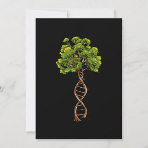 Cartes Pour Fêtes Annuelles Arbre Adn De Vie Science Génétique Biologie Enviro