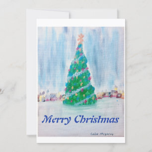 Cartes Pour Fêtes Annuelles Arbre de Noël !