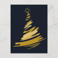 Arbre de Noël bleu or