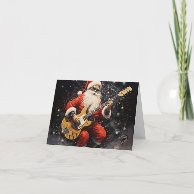 Cartes Pour Fêtes Annuelles Arbre de Noël en foulée (Devant)