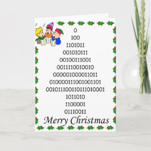 Cartes Pour Fêtes Annuelles Arbre de Noël geek