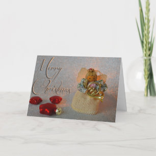 Cartes Pour Fêtes Annuelles Arbre de Noël Joyeux Argent Argent avec Raideur