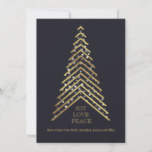 Arbre de Noël Or moderne