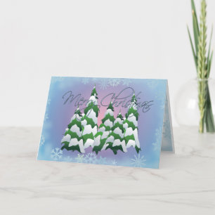 Cartes Pour Fêtes Annuelles ARBRES de JOYEUX NOËL par SHARON SHARPE