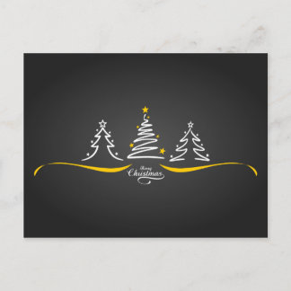 Cartes Pour Fêtes Annuelles Arbres de Noël