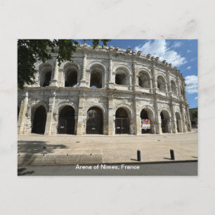 Cartes Pour Fêtes Annuelles Arène romaine, Nîmes, France sur un