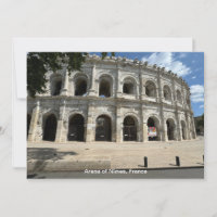 Arène romaine, Nîmes, France sur une