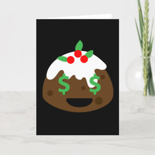 Cartes Pour Fêtes Annuelles argent yeux pub de noël