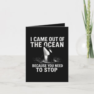 Cartes Pour Fêtes Annuelles Arrêtez avec l'humour de requin surfant sur l'océa