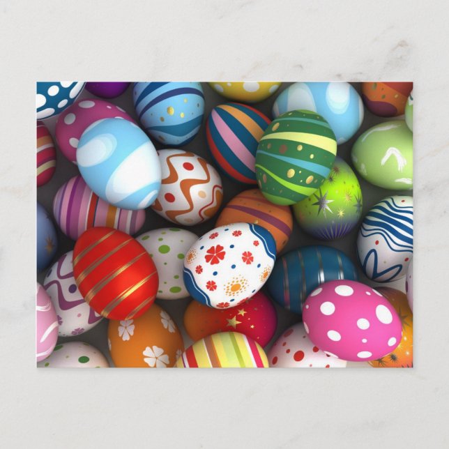 Cartes Pour Fêtes Annuelles Arrière - plan de Pâques (Devant)