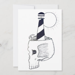 Cartes Pour Fêtes Annuelles art de crâne