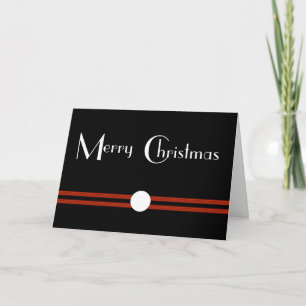Cartes Pour Fêtes Annuelles Art déco Joyeux Noël personnalisé