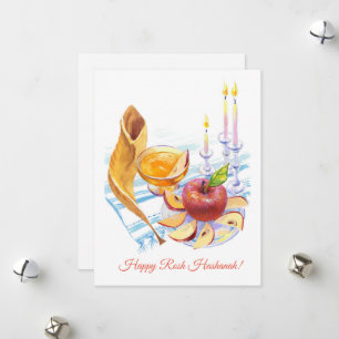 Cartes Pour Fêtes Annuelles art des symboles de Roch Hachana