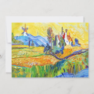 Cartes Pour Fêtes Annuelles Art Impressionniste Moderne Été Scène de Provence