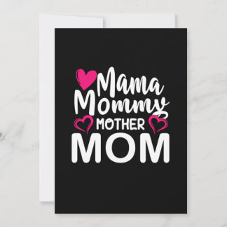 Cartes Pour Fêtes Annuelles Art Mère Maman Maman Mère