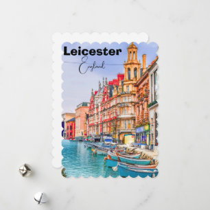 Cartes Pour Fêtes Annuelles art mural Leicester Angleterre - Angleterre, Leice