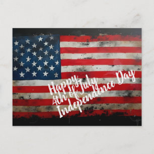 Cartes Pour Fêtes Annuelles Art patriotique du 4 juillet jour de l'indépendanc