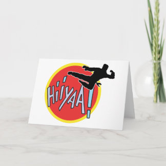 Cartes Pour Fêtes Annuelles Arts martiaux Karate Kid