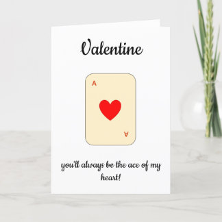 Cartes Pour Fêtes Annuelles as de valentine de coeurs