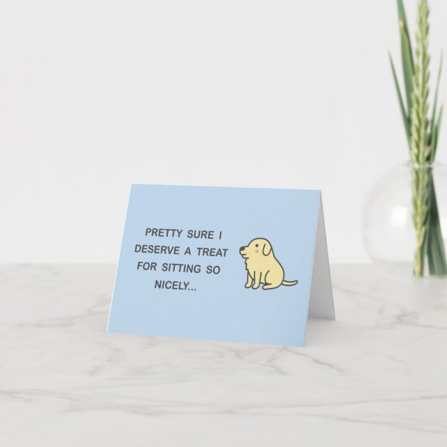 Cartes Pour Fêtes Annuelles Assis Bien (Devant)